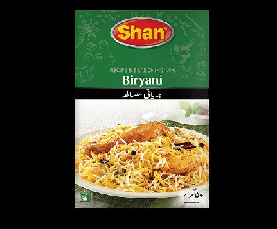 SHAN BRIYANI MIX MASALA 50GM (1X48)